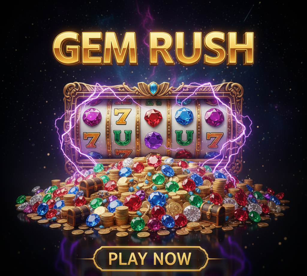 Gem Rush slot game at Zone Online Casino